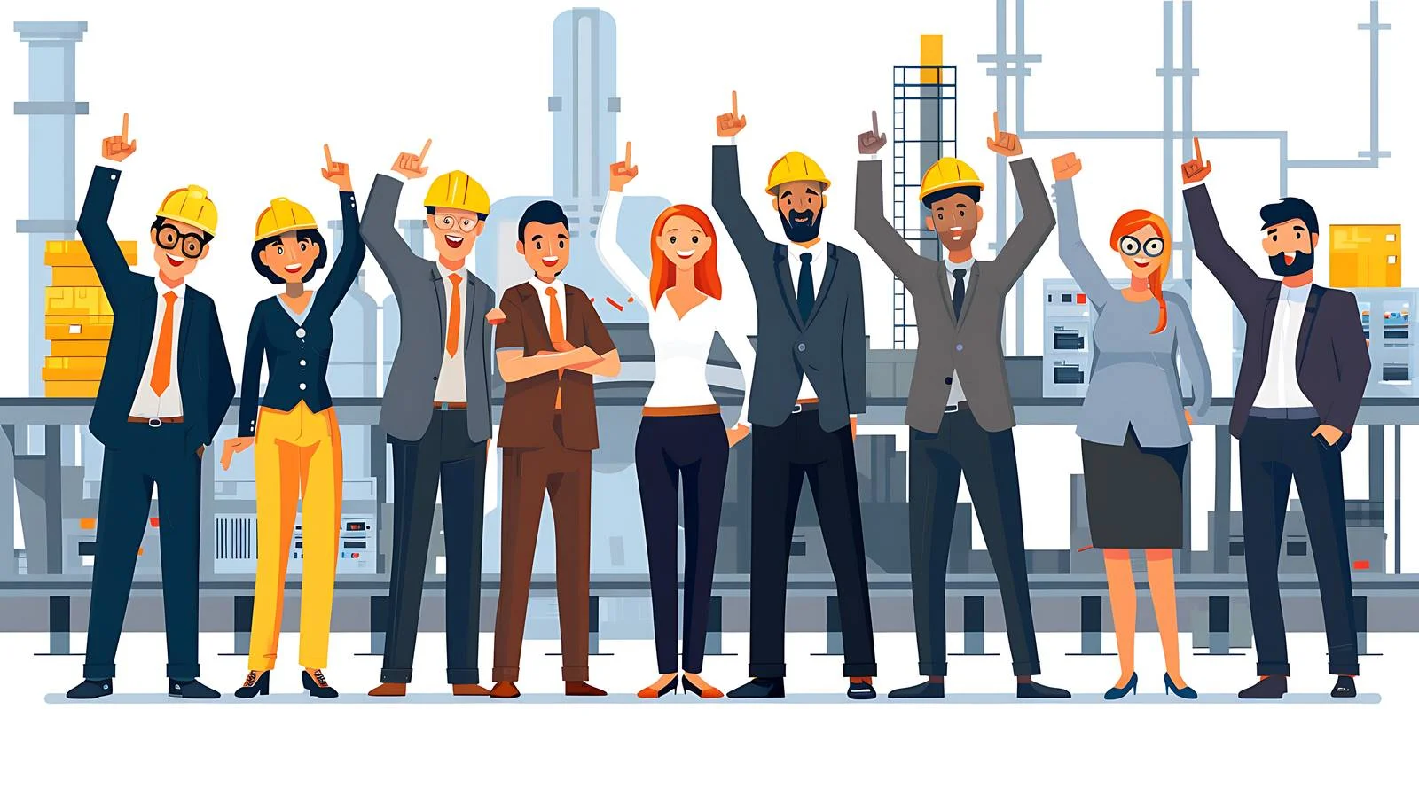 Successful Team Celebrates in Office — free download from Dotvec