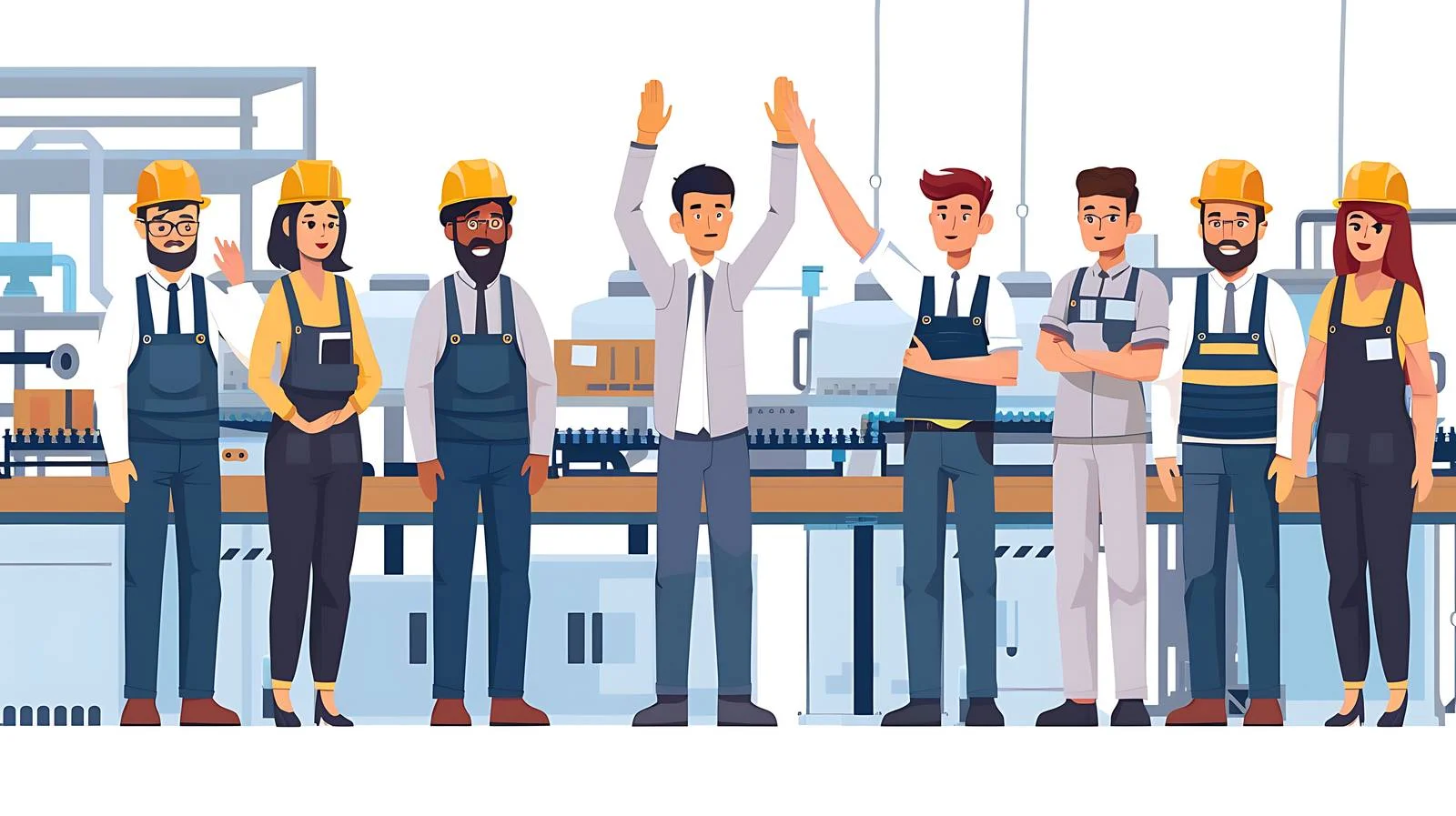 Successful Team Celebrating in Office — free download from Dotvec