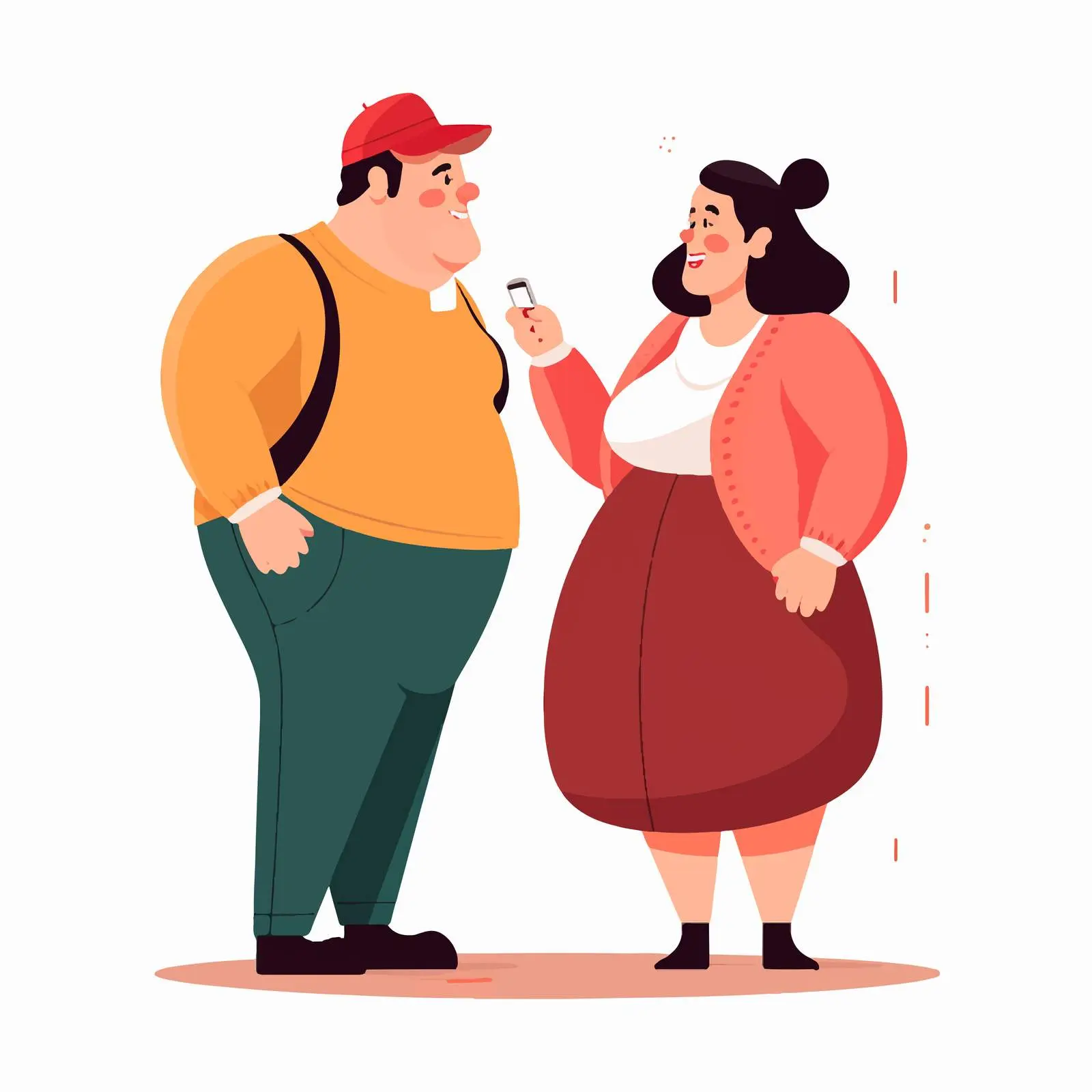 Happy Couple Conversing and Enjoying Together — free download from Dotvec