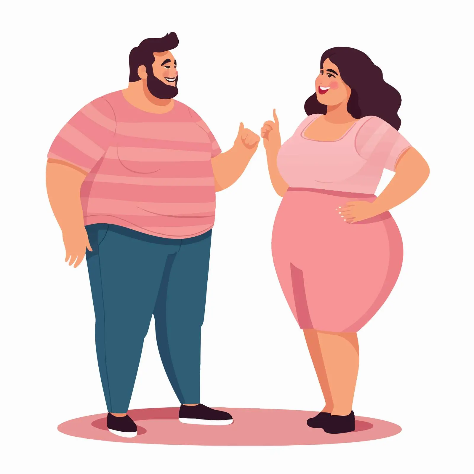 Happy Couple Talking Together — free download from Dotvec