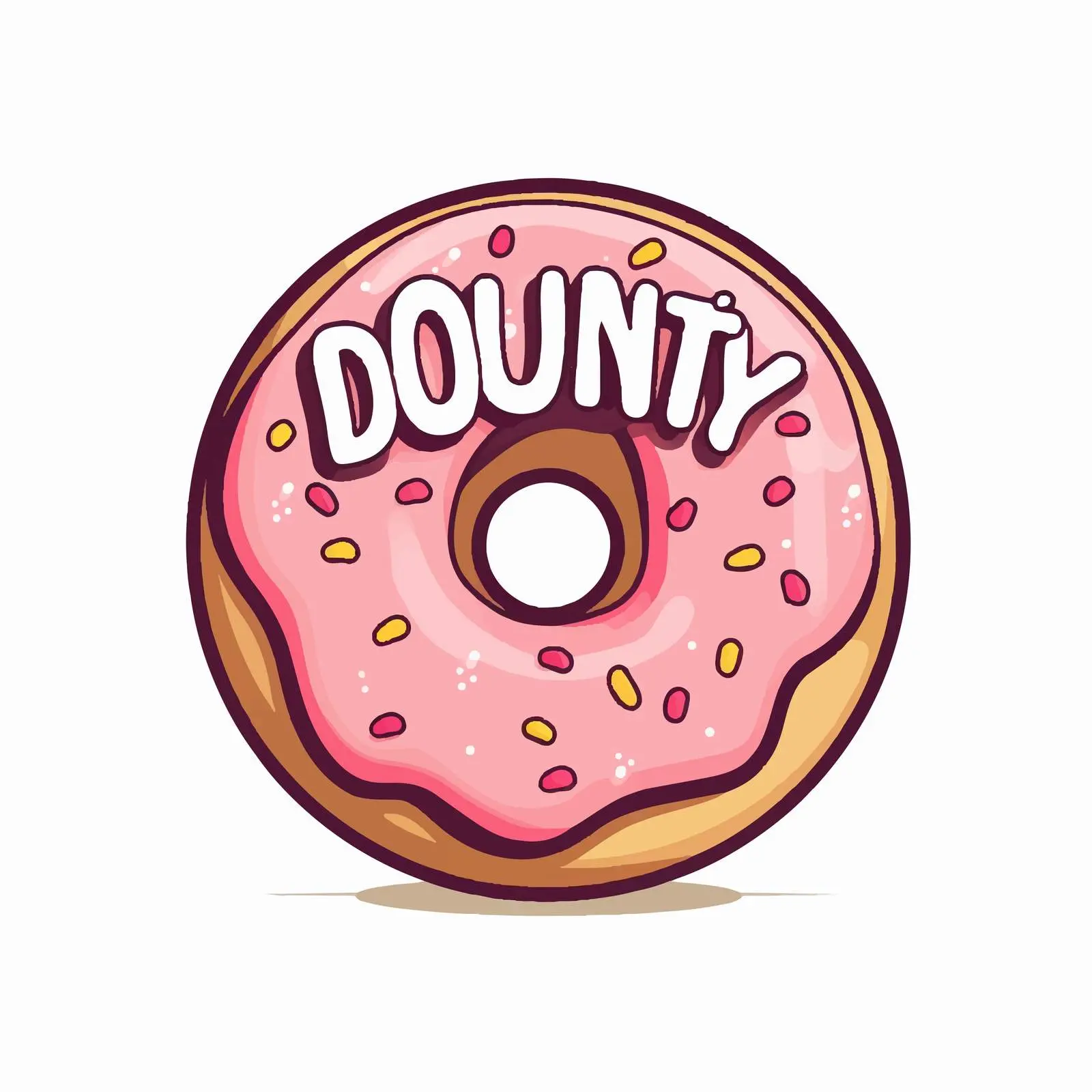 Happy Doughnut Day June Logo Illustration — free download from Dotvec