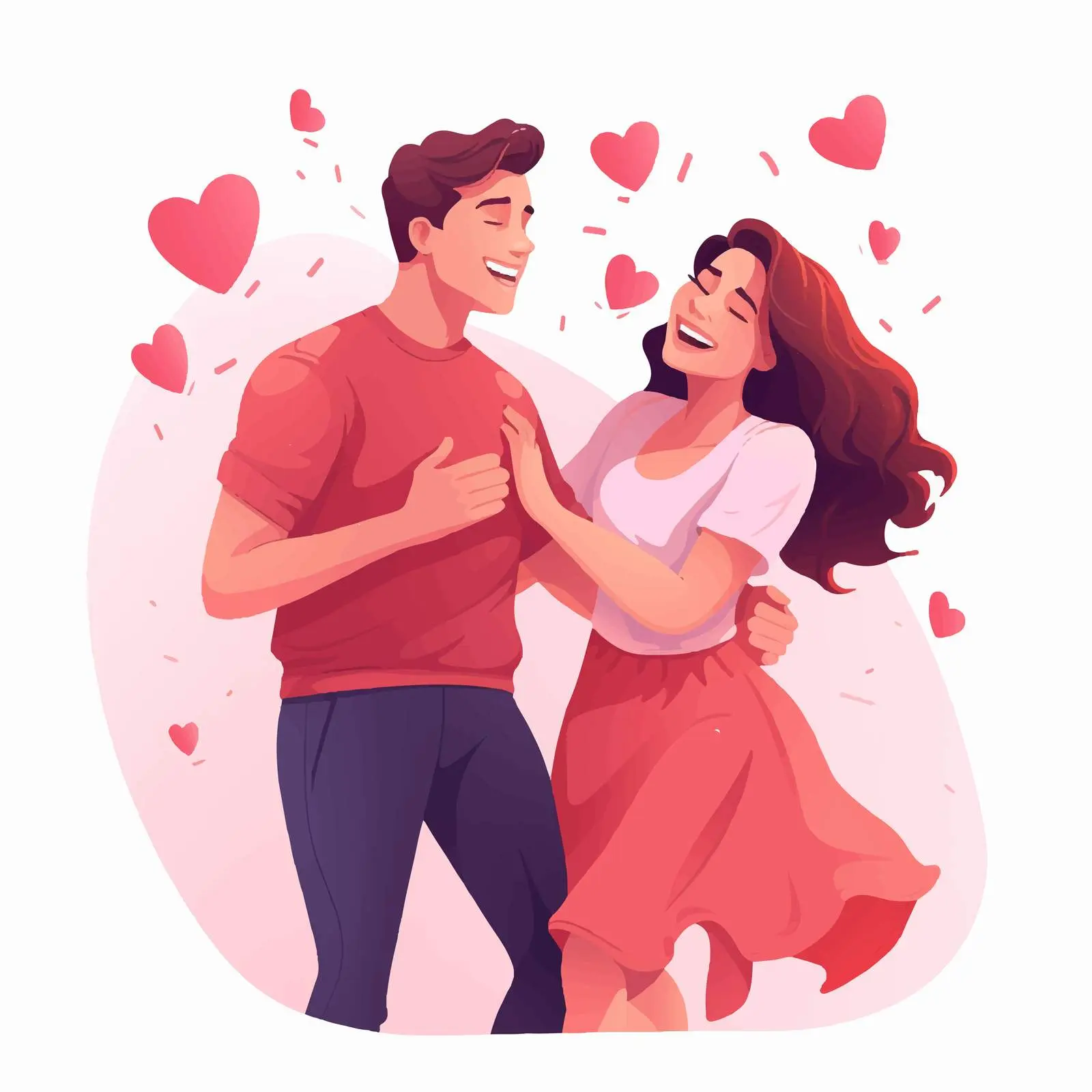 Enamored Man Hiding His Feelings in Love — free download from Dotvec