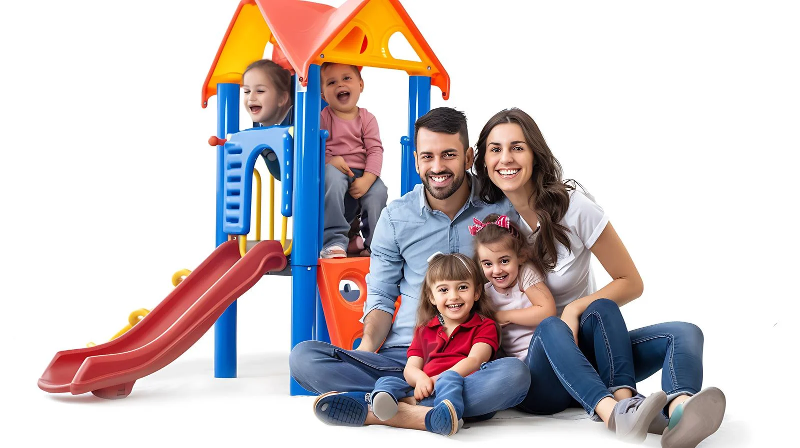 Cheerful Family Playground Fun — free download from Dotvec