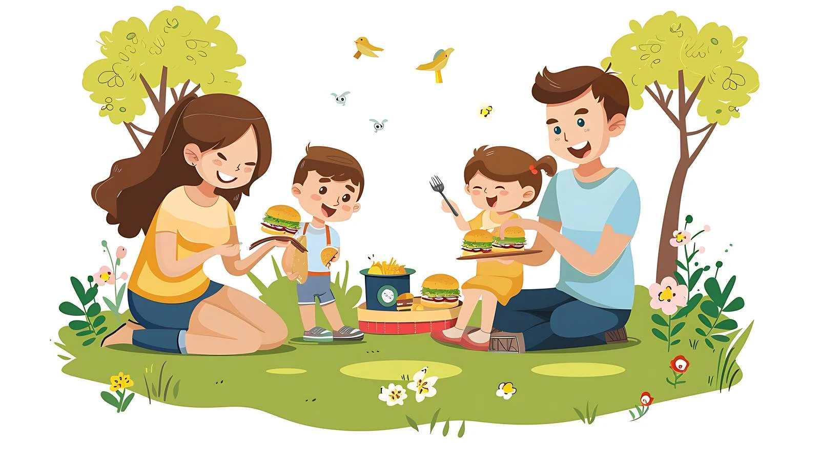 Relaxing Family Garden Break — free download from Dotvec