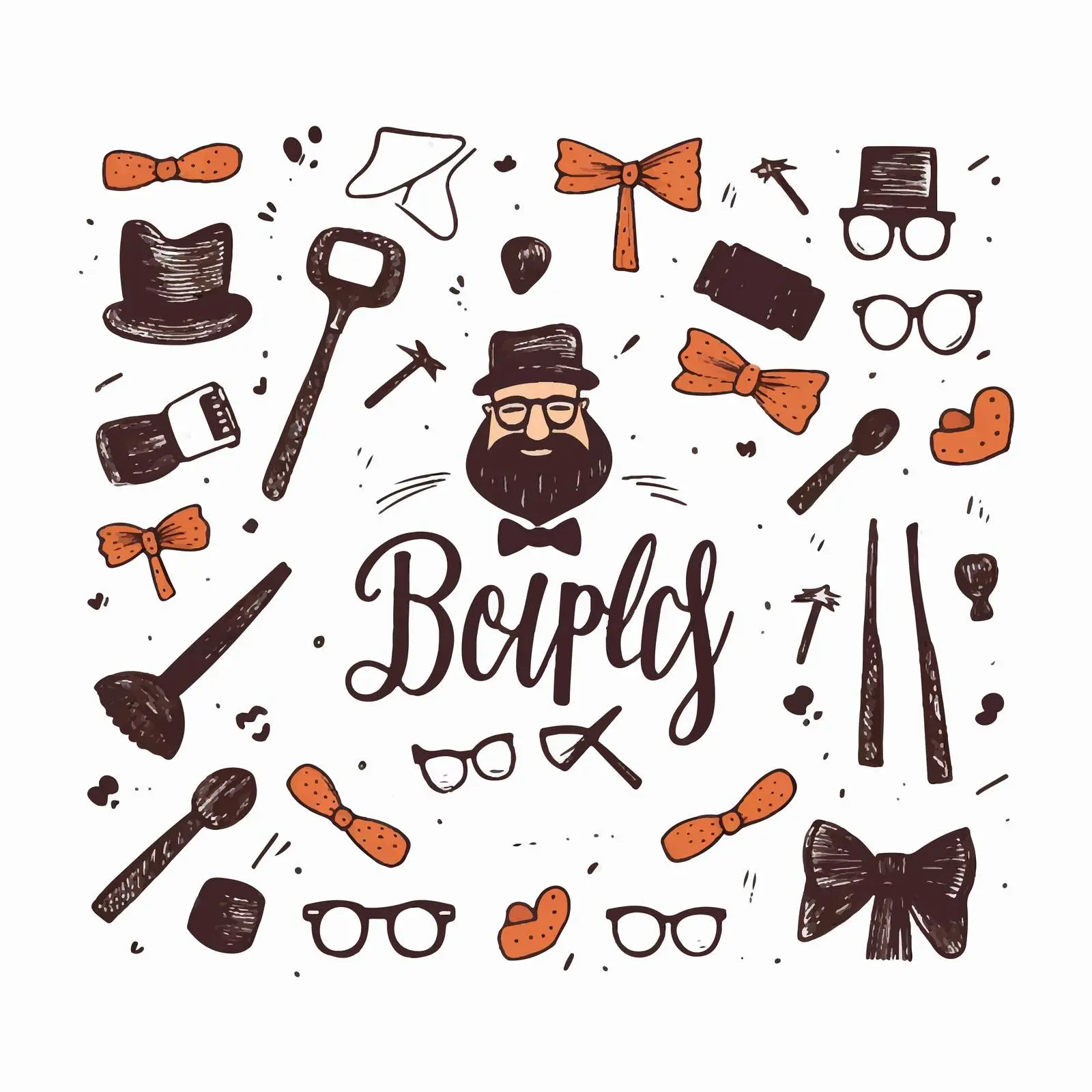 German Calligraphy Happy Father's Day Vector – free father appreciation image from Dotvec