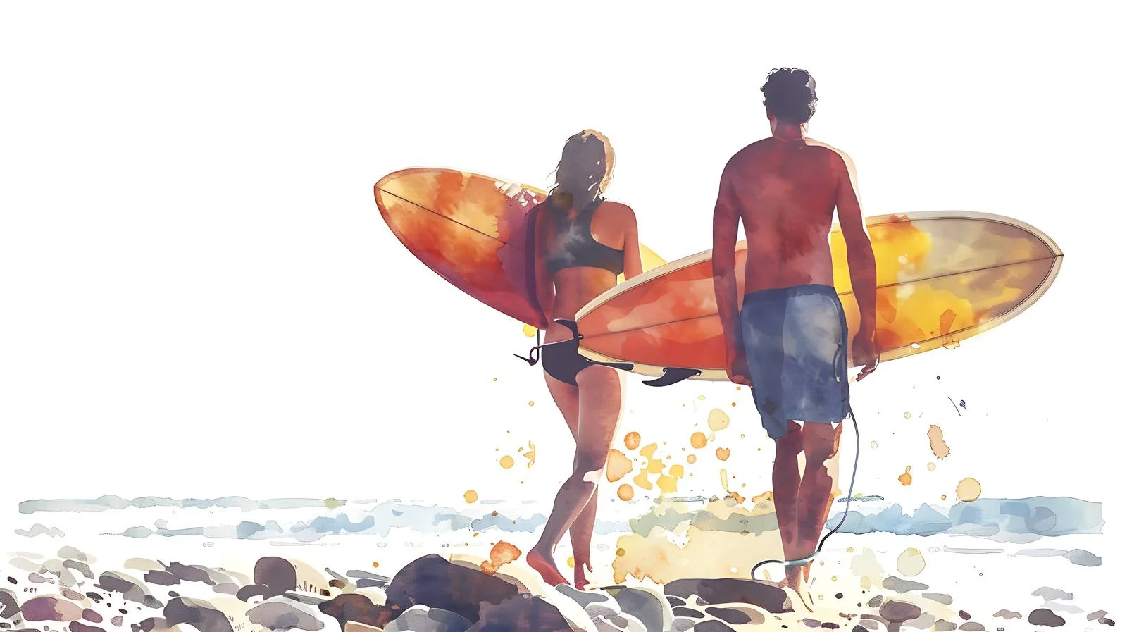 Joyful Friends Beach Stroll — free download from Dotvec