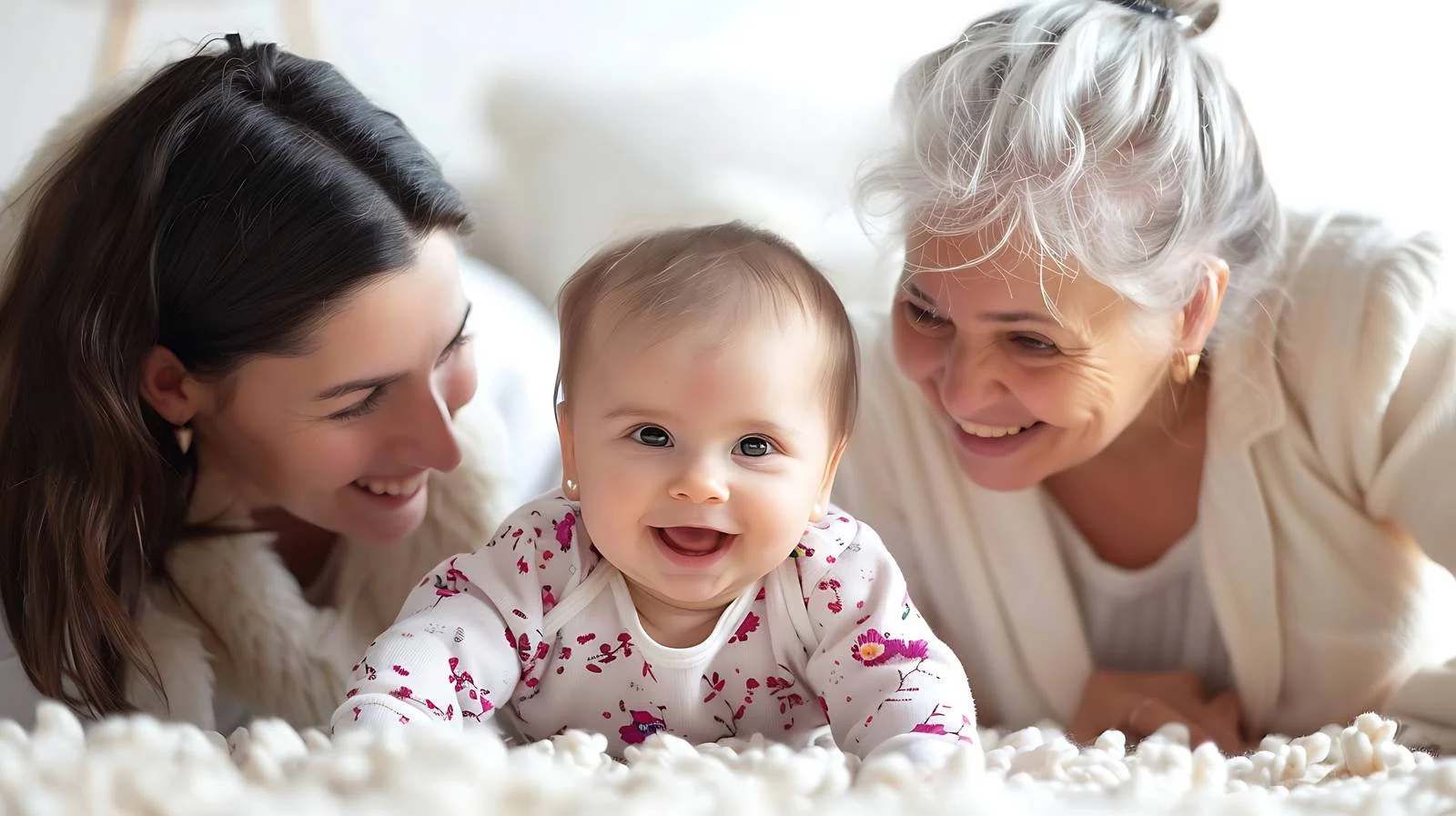 Three Generations Bonding Through Playtime — free download from Dotvec