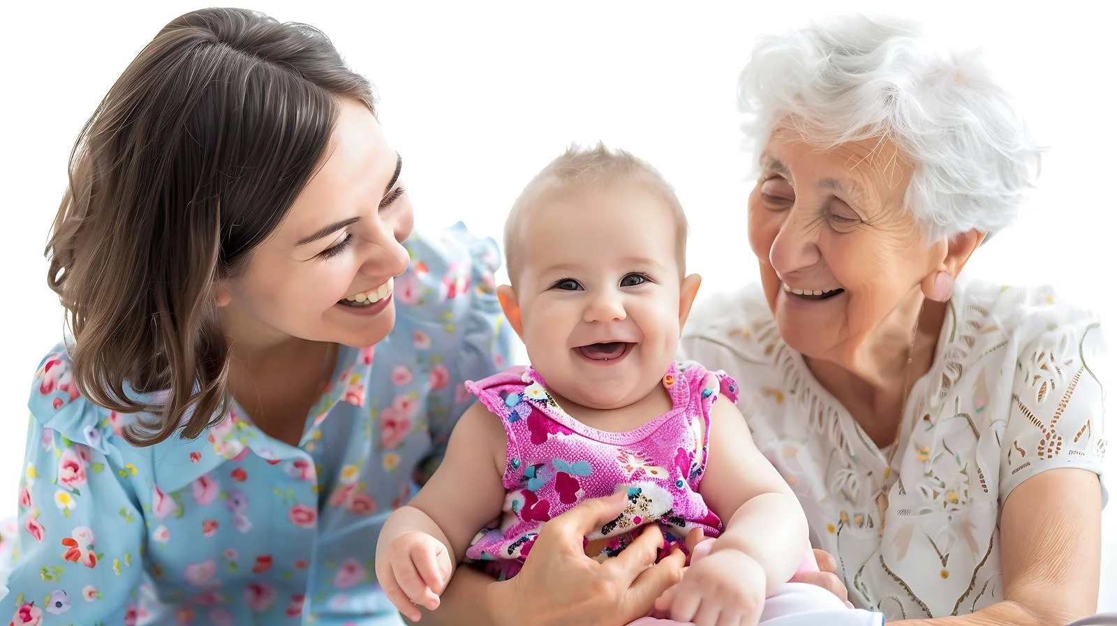 Three Generations Joyful Family Play Time — free download from Dotvec