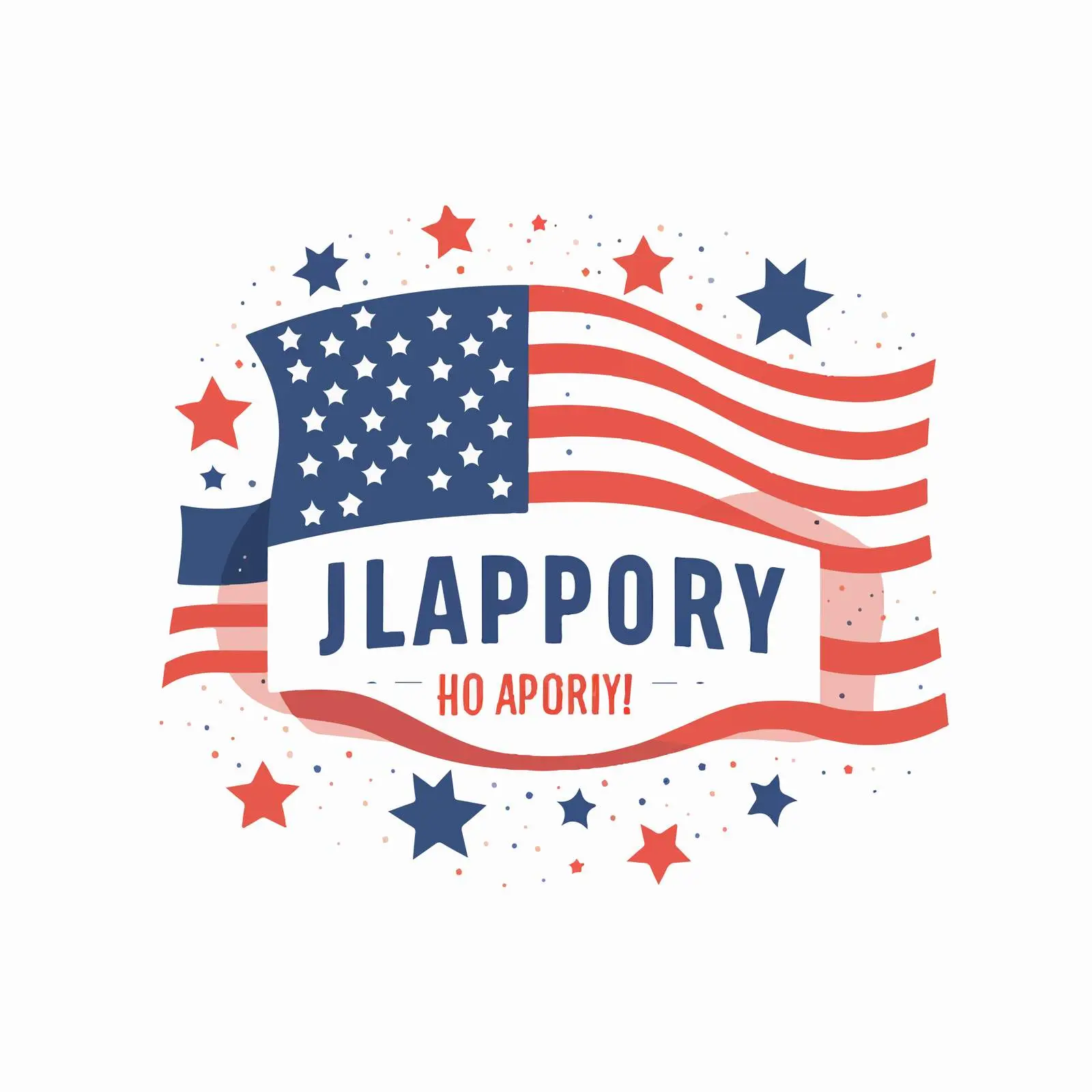 Happy Labor Day American Flag Vector — free download from Dotvec