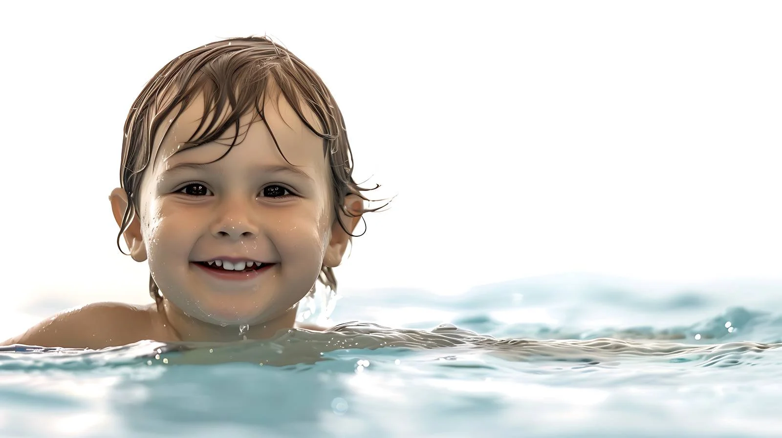 Joyful Child Swimmer — free download from Dotvec