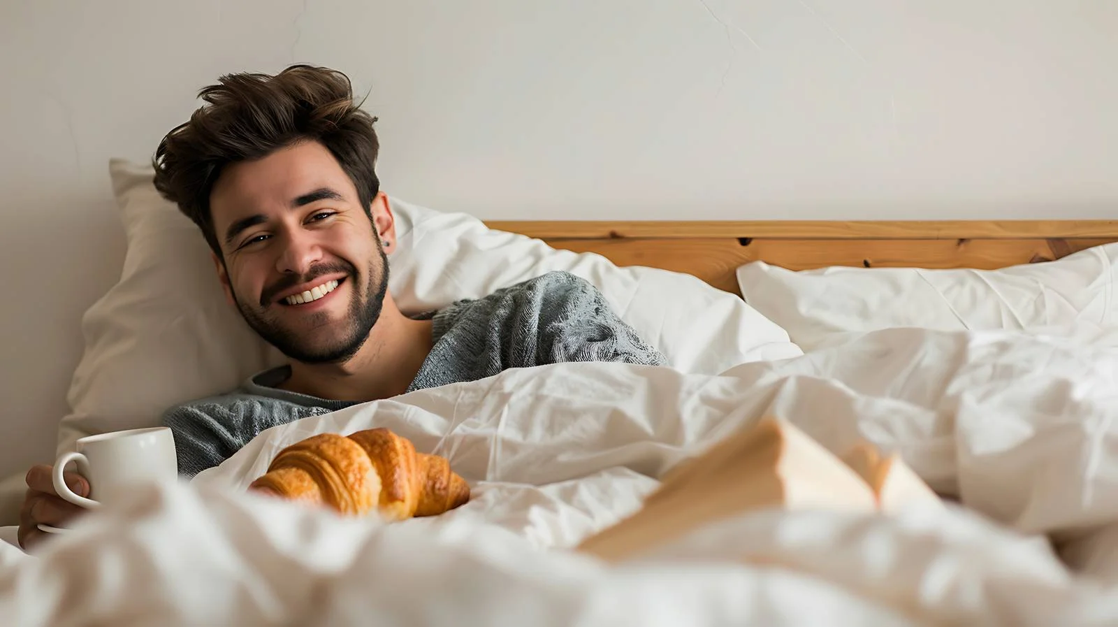 Morning Relaxation in Home Bed — free download from Dotvec