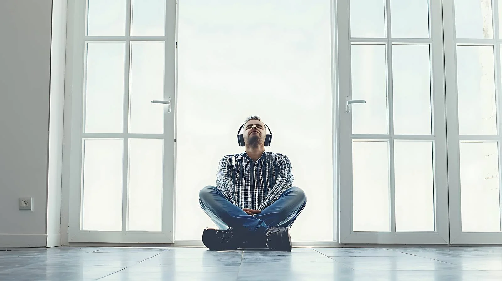 Man Enjoying Music on Terrace — free download from Dotvec