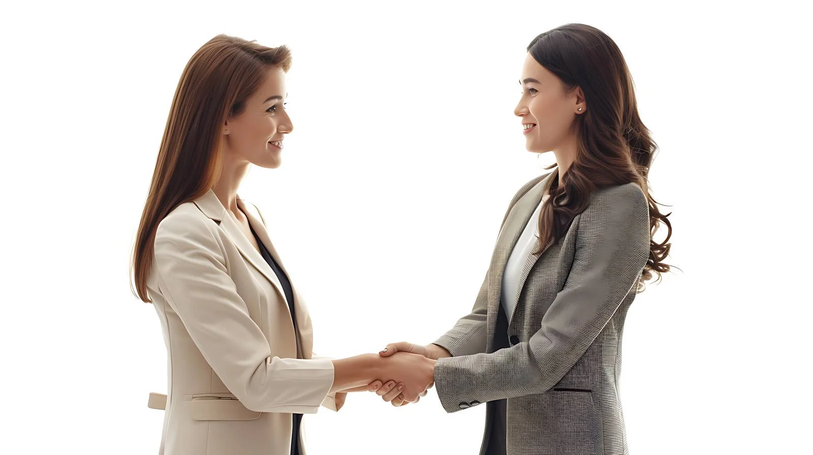 Professional Businesswomen Handshake Image — free download from Dotvec