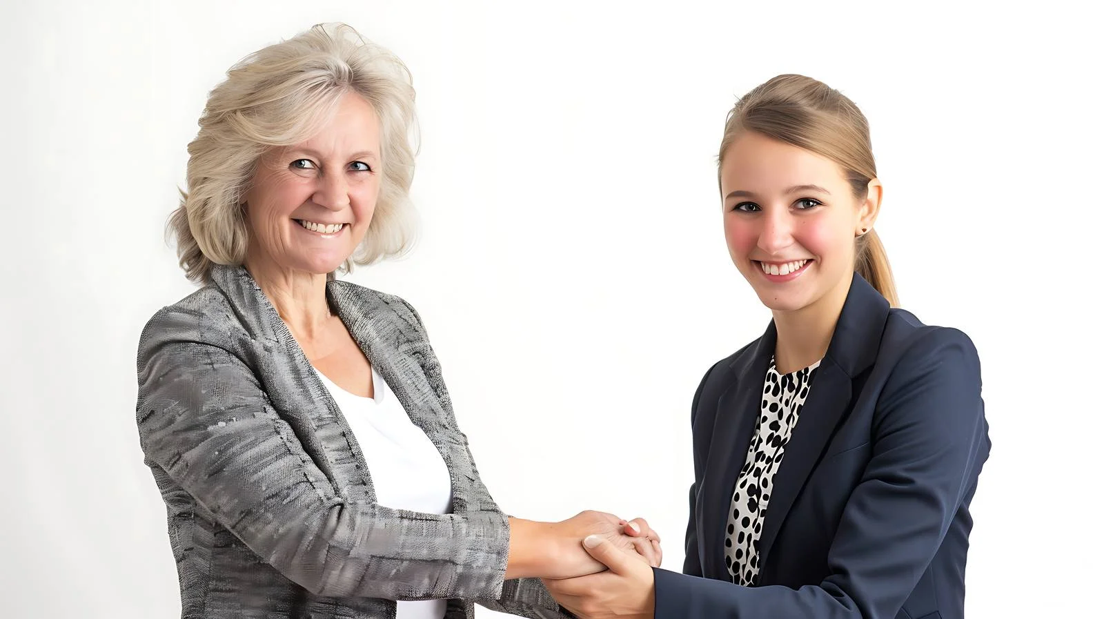 Professional Businesswomen Handshake Photo — free download from Dotvec