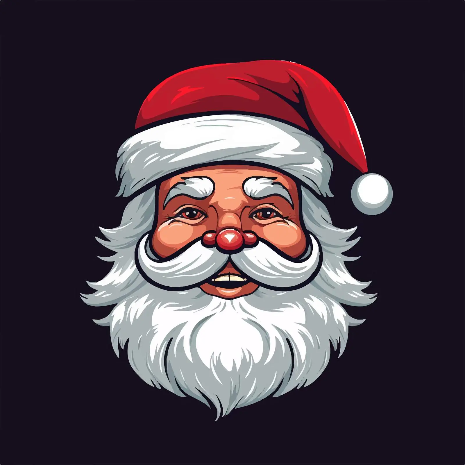 Santa Claus Character Vector Illustration for Christmas — free download from Dotvec