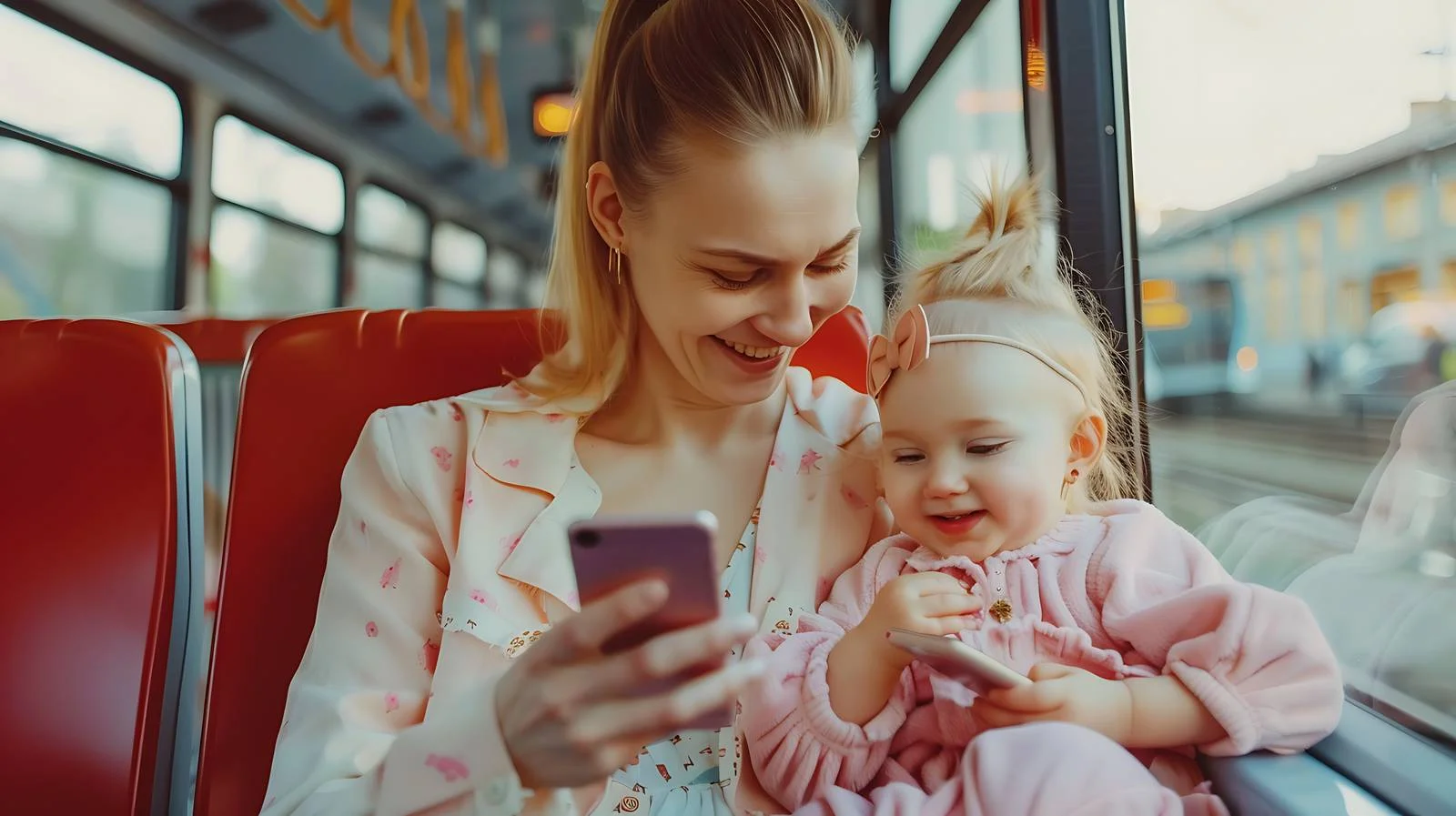 Bonding Moment with Smartphone — free download from Dotvec