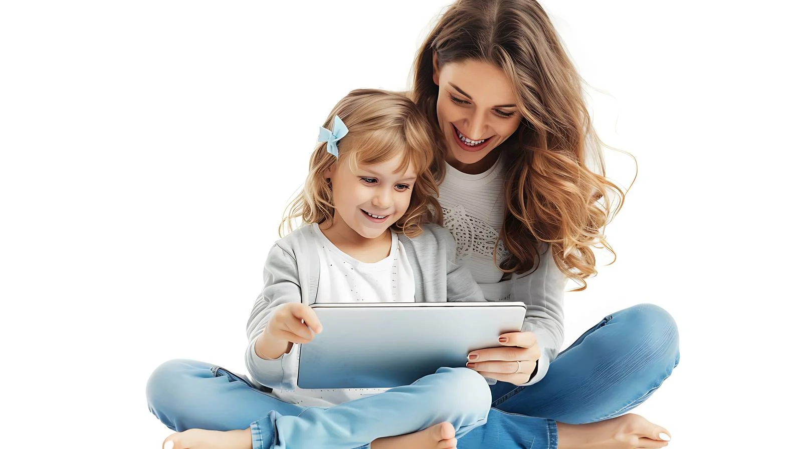 Mother-Daughter Tablet Time at Home — free download from Dotvec
