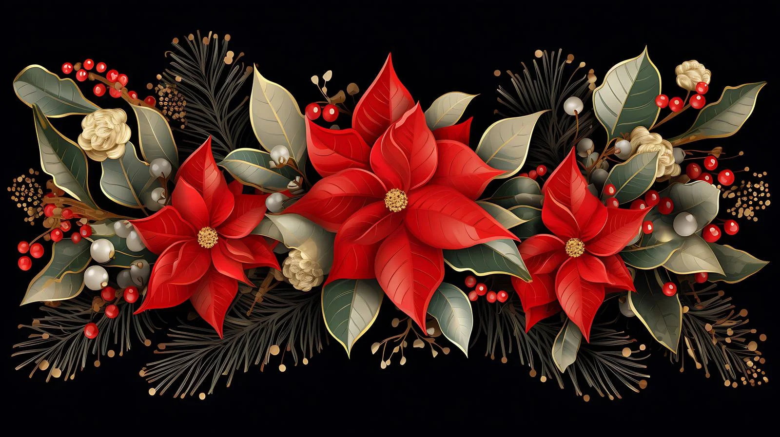 Festive Winter Season Greeting Background — free download from Dotvec