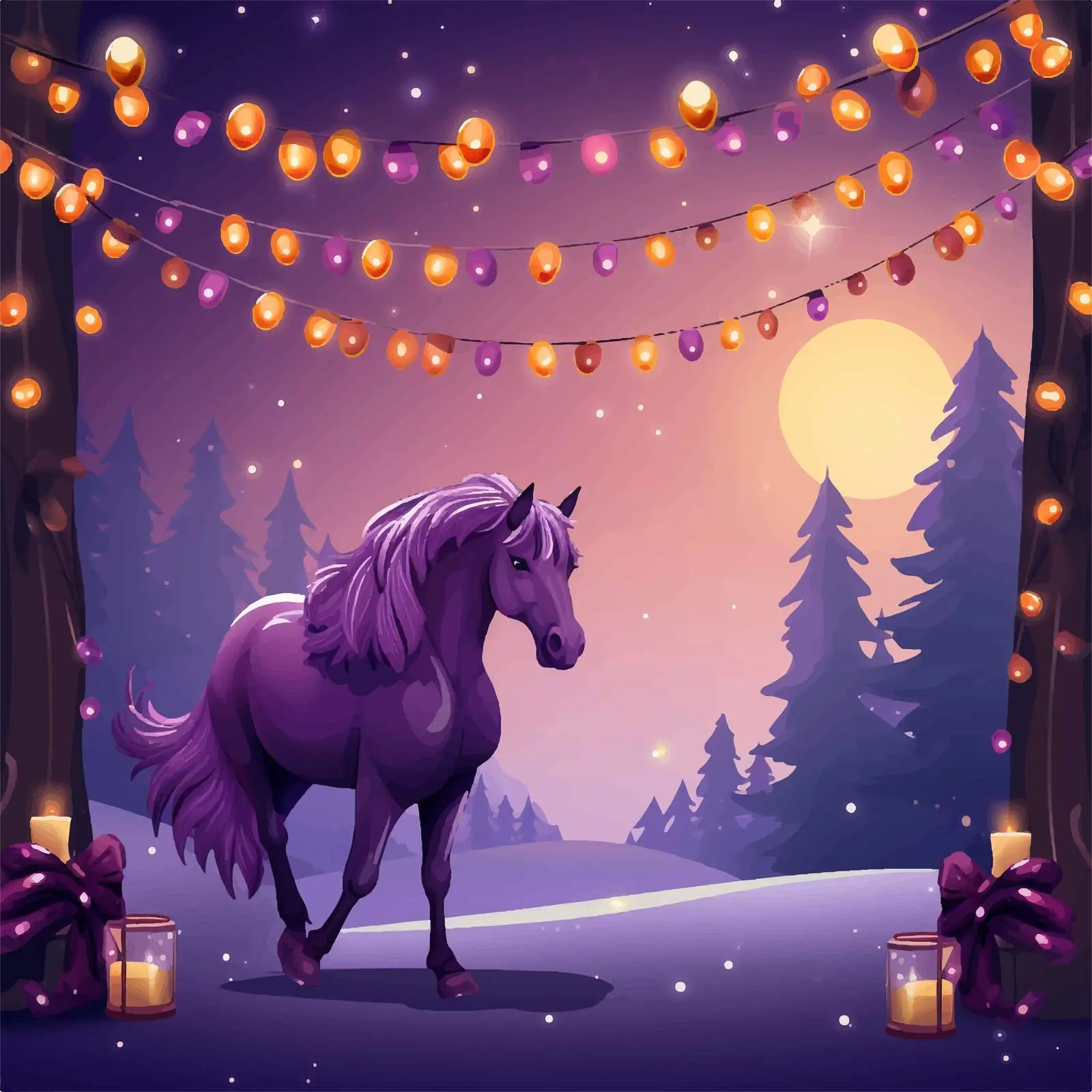 Happy New Year Greeting Card Template — free download from Dotvec