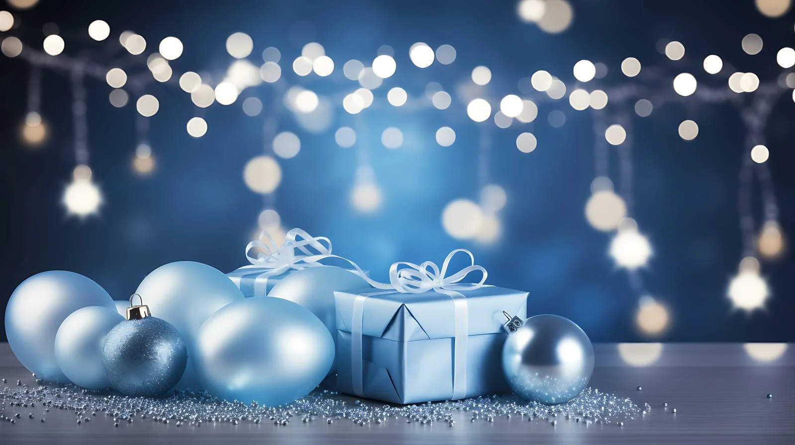 Elegant New Year Card Template with Dec — free download from Dotvec