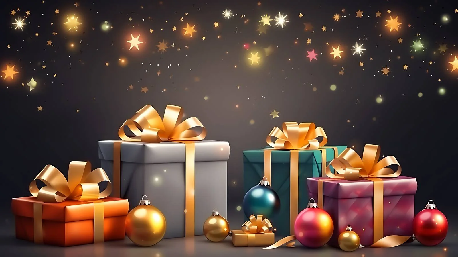 Elegant New Year Banner with Frame — free download from Dotvec