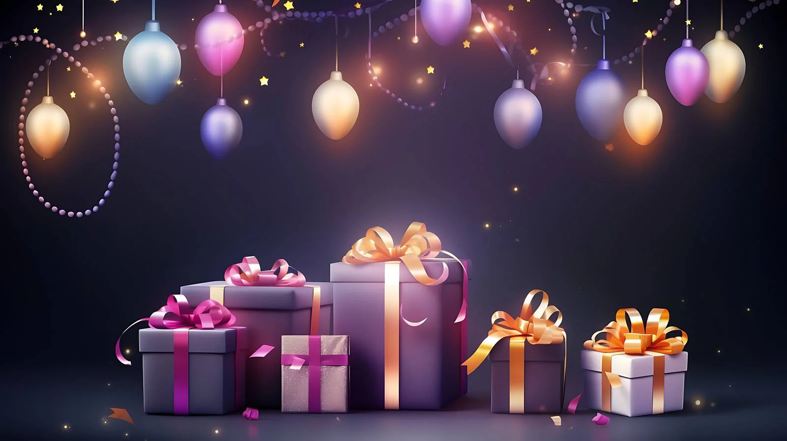 Festive New Year Greeting Card Design — free download from Dotvec