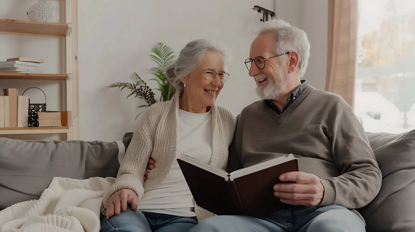 Elderly Couple Cherishing Memories Together — free download from Dotvec