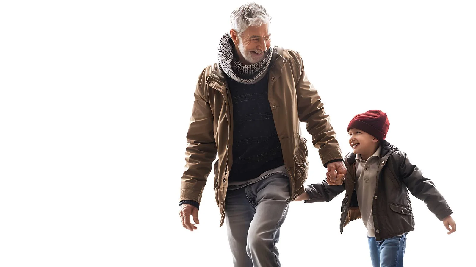 Joyful Intergenerational Bonding in City — free download from Dotvec