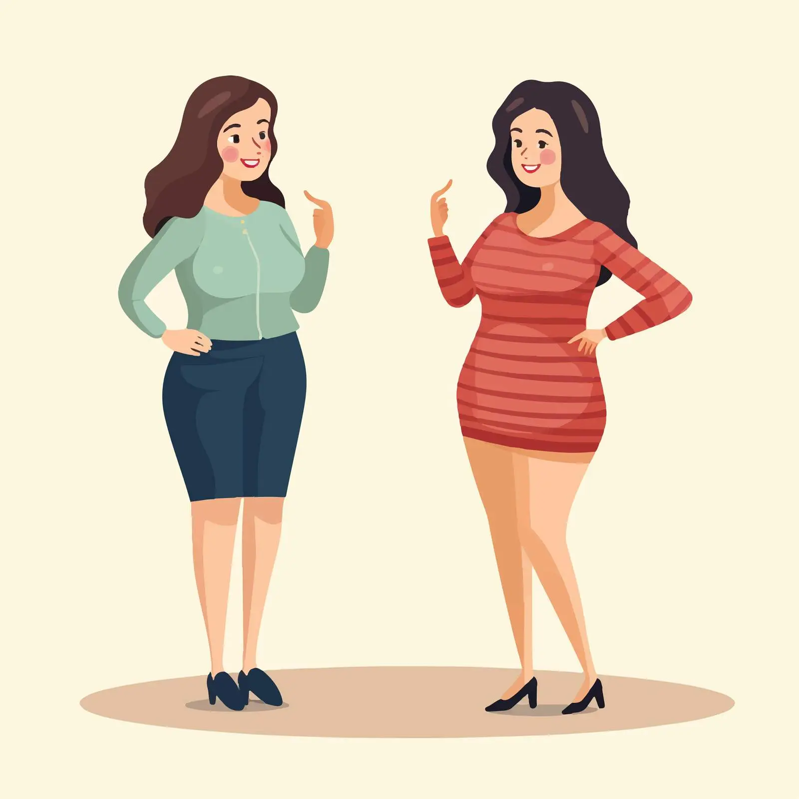 Emotional Expression of Body Diversity in Women — free download from Dotvec