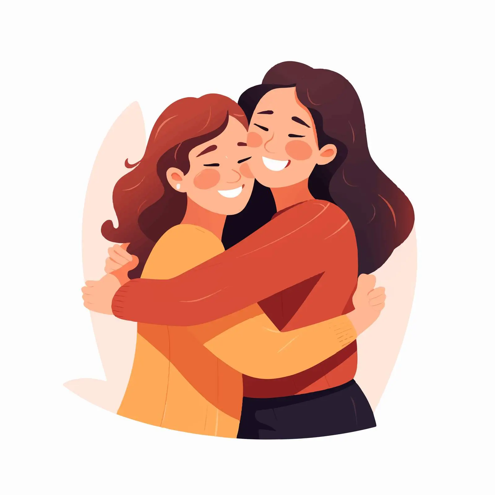 Joyful Women Embracing Excitement and Friendship — free download from Dotvec