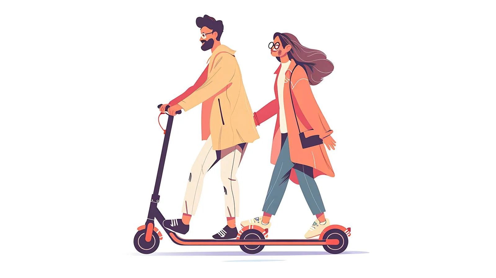Urban E-Scooter Ride — free download from Dotvec