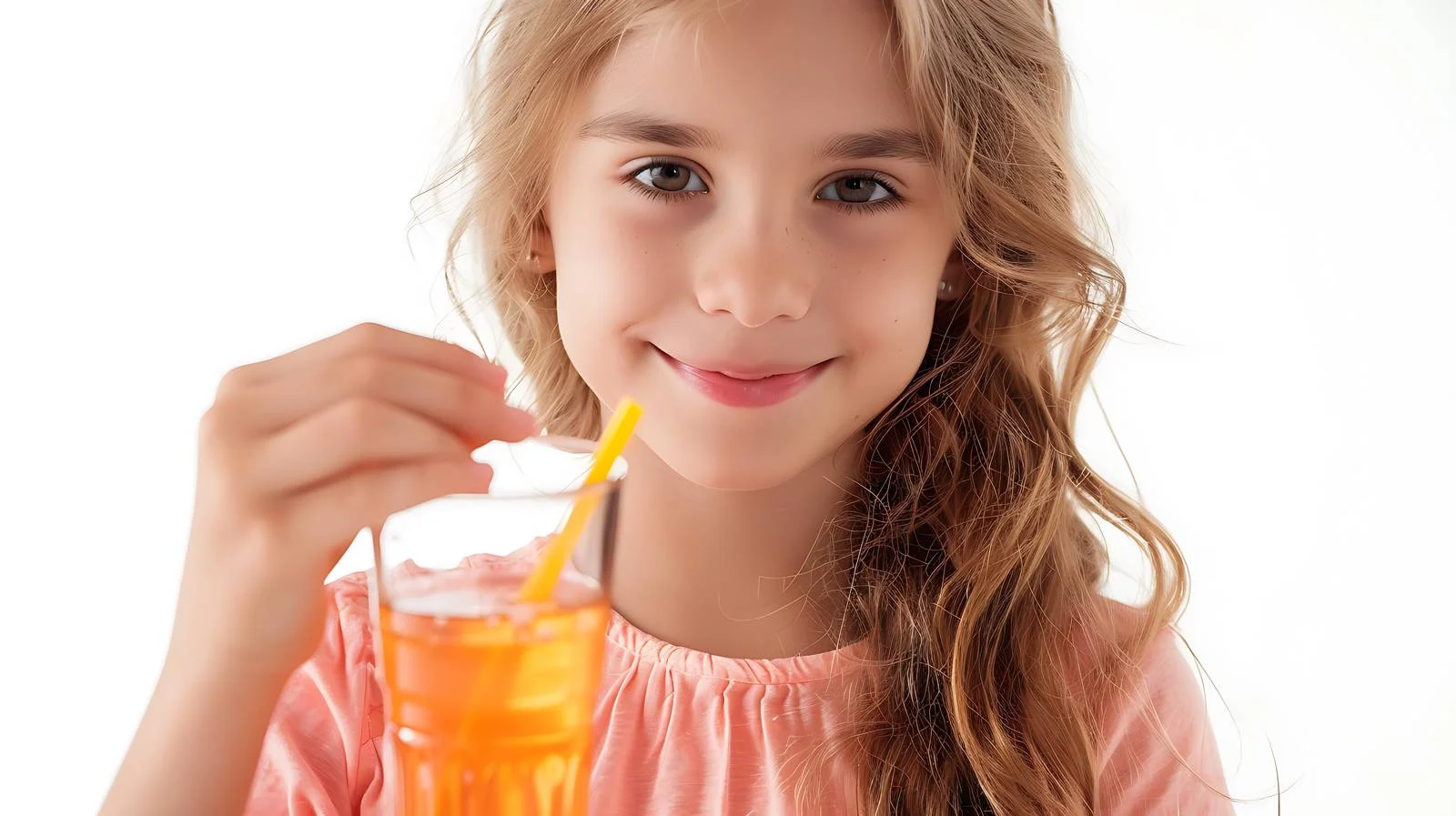 Joyful Teen Drinking in Restaurant Setting — free download from Dotvec