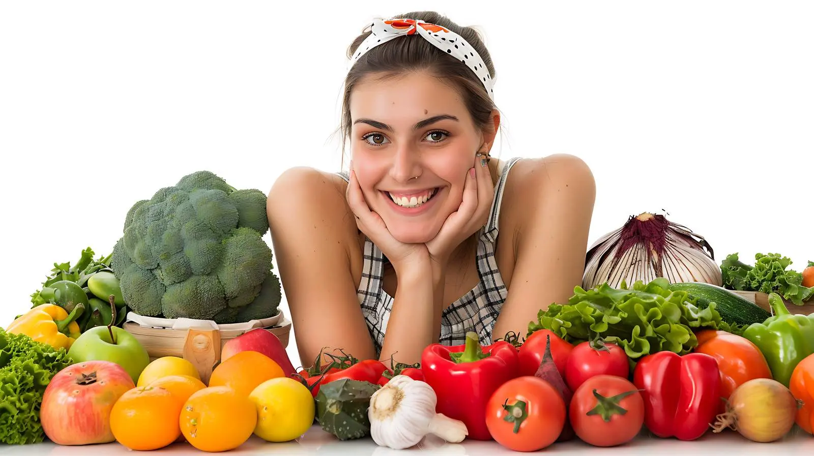 Joyful Housewife Cooking in Modern Kitchen — free download from Dotvec