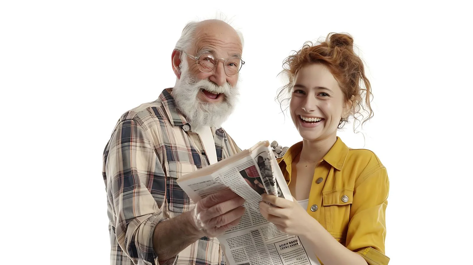 Multigenerational News Reading — free download from Dotvec