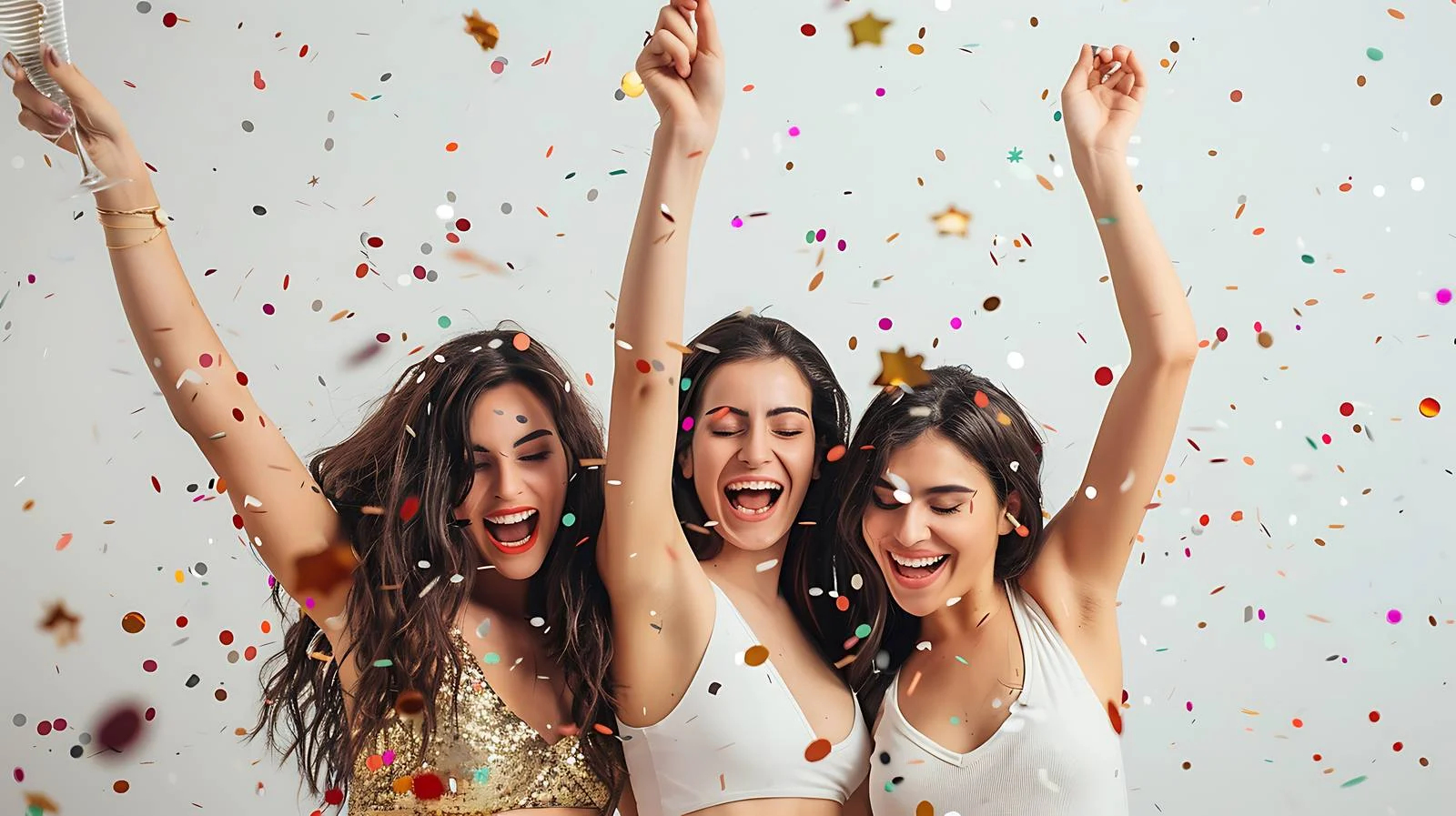 Joyful Women Entertainment Hall Scene — free download from Dotvec