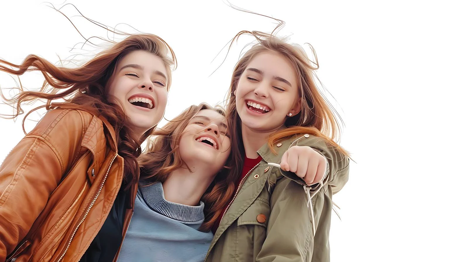 Joyful Young Women Street Photoshoot — free download from Dotvec