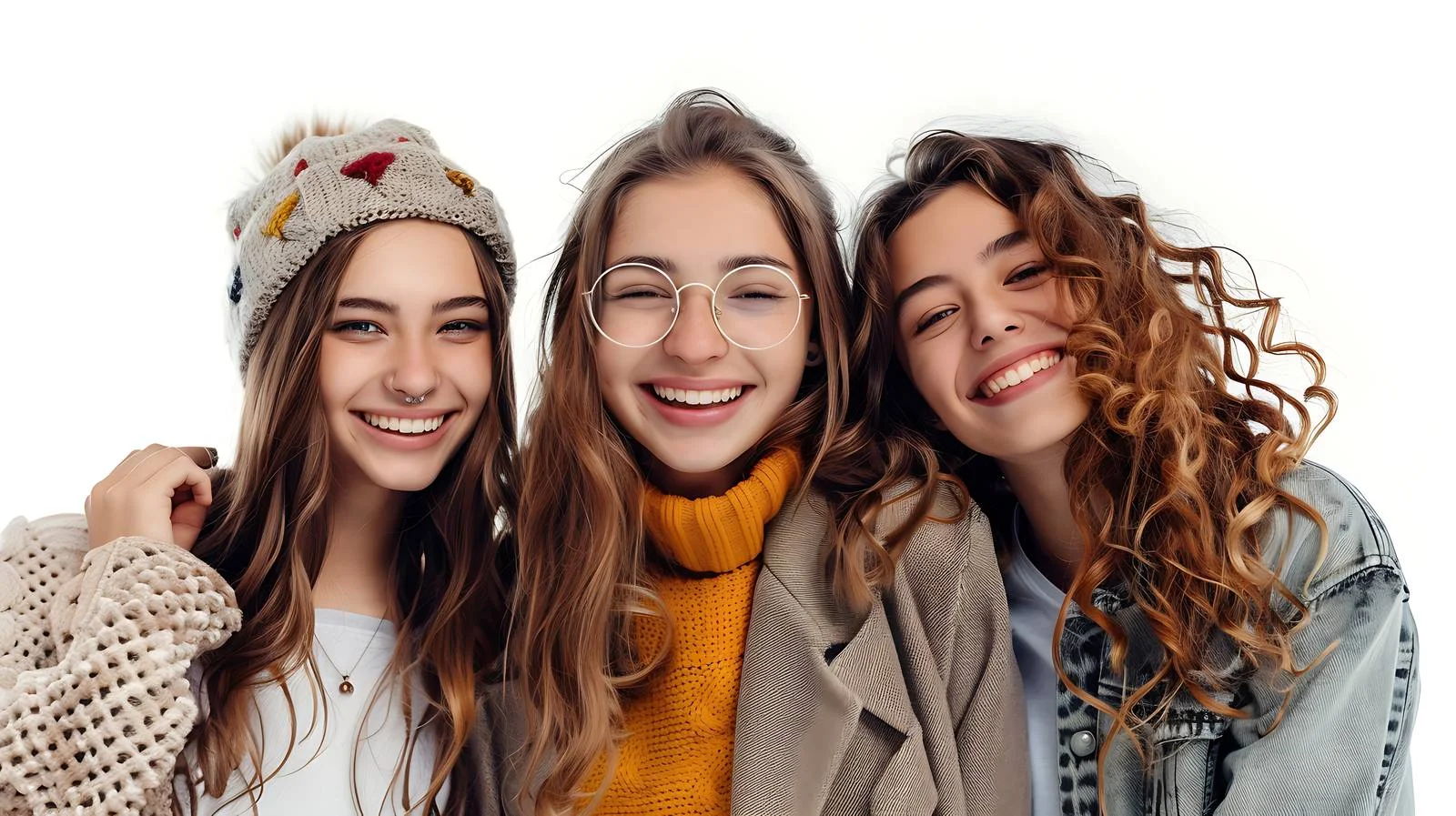 Energetic Young Women Urban Shooting Scene — free download from Dotvec