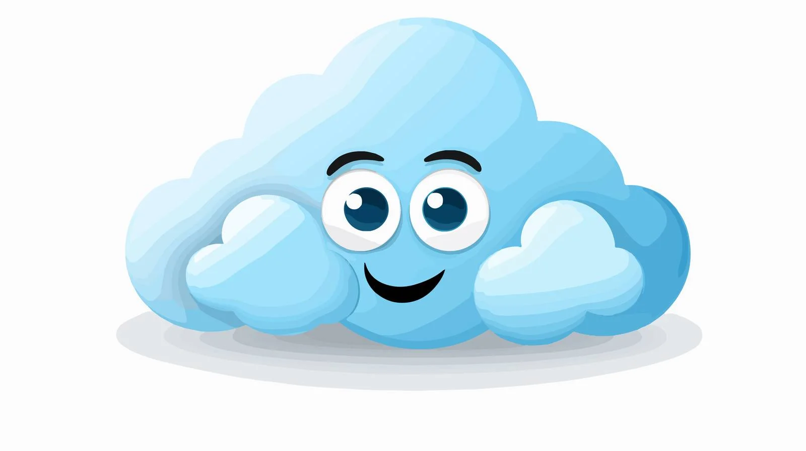 Joyful Cartoon with Thought Bubble — free download from Dotvec