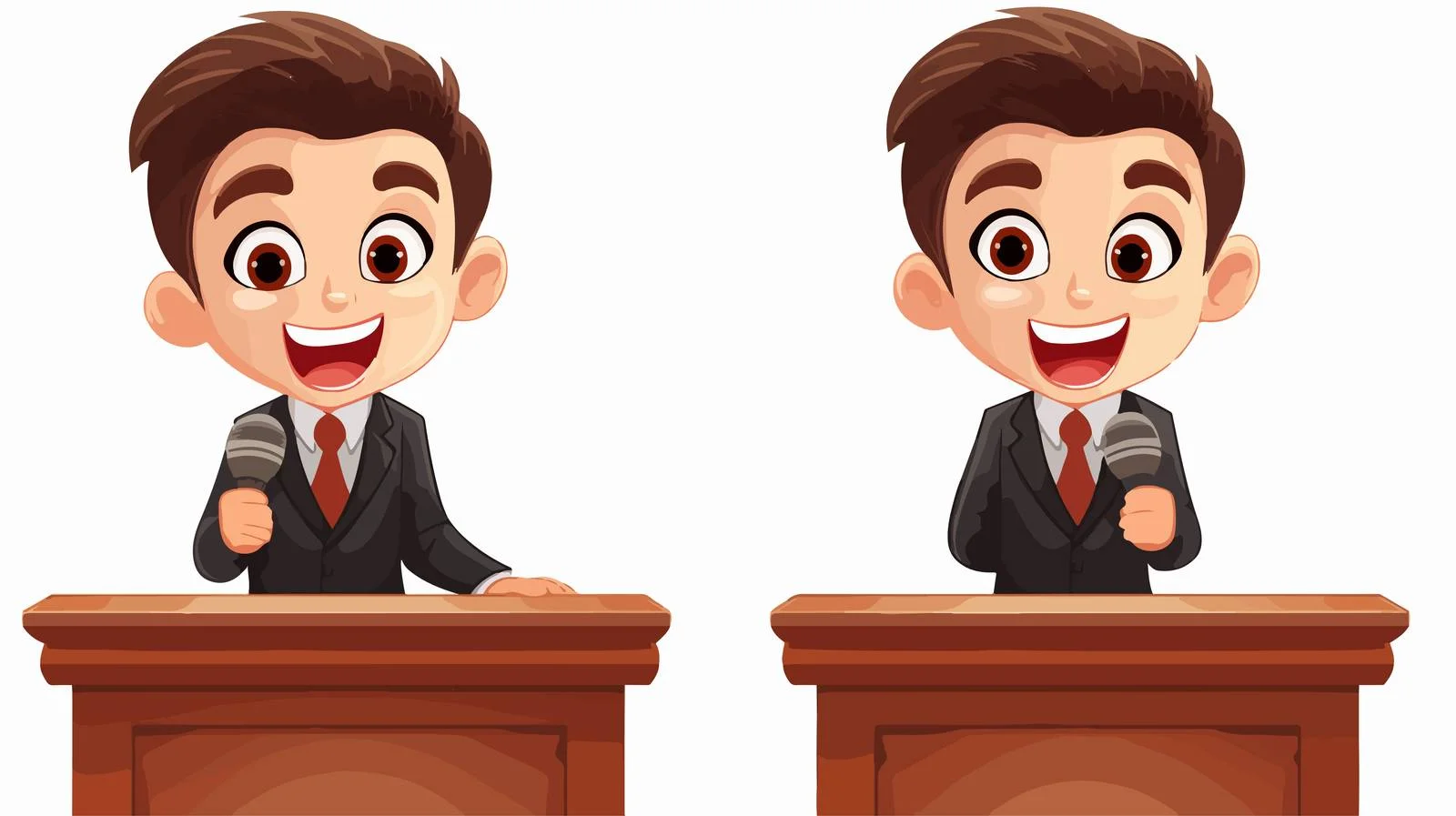 Young Boy Speaking on Podium — free download from Dotvec