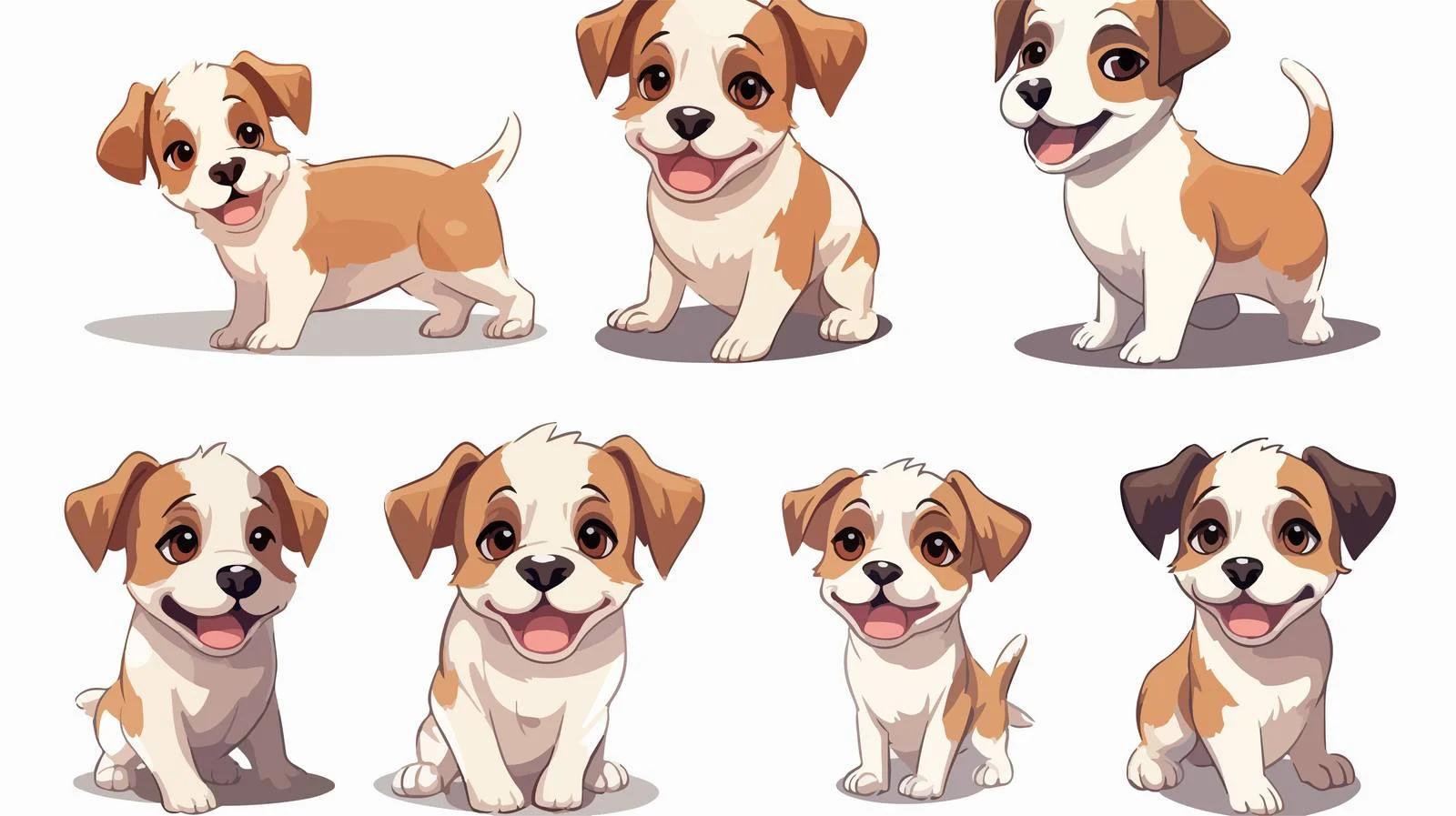 Adorable Jack Russell Dog Portrait — free download from Dotvec