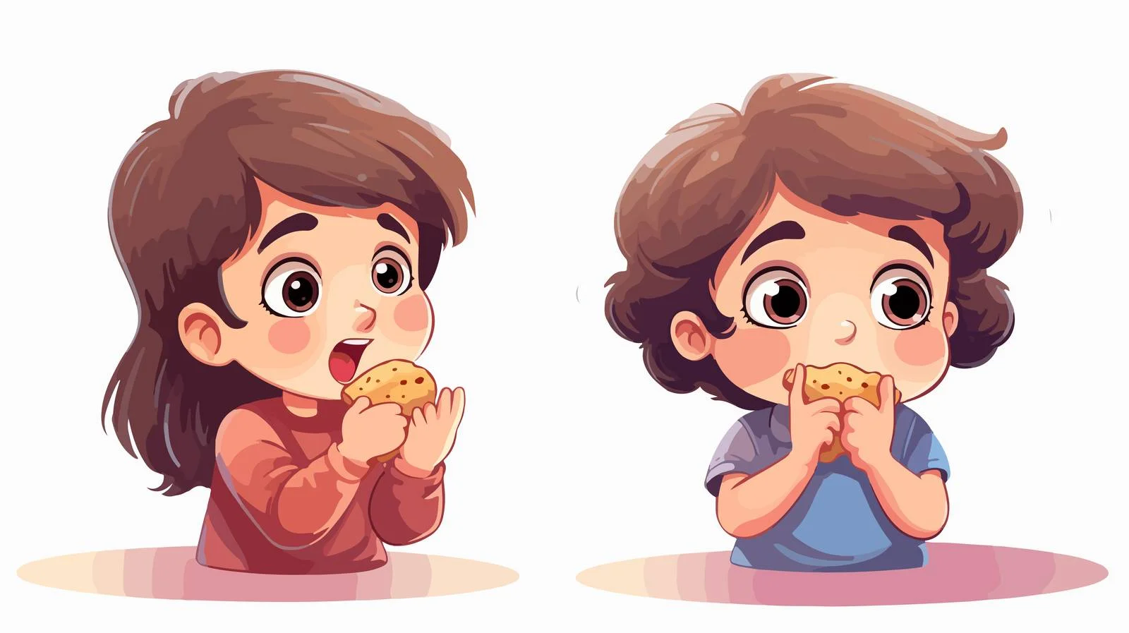 Hungry Kids Ready to Eat — free download from Dotvec