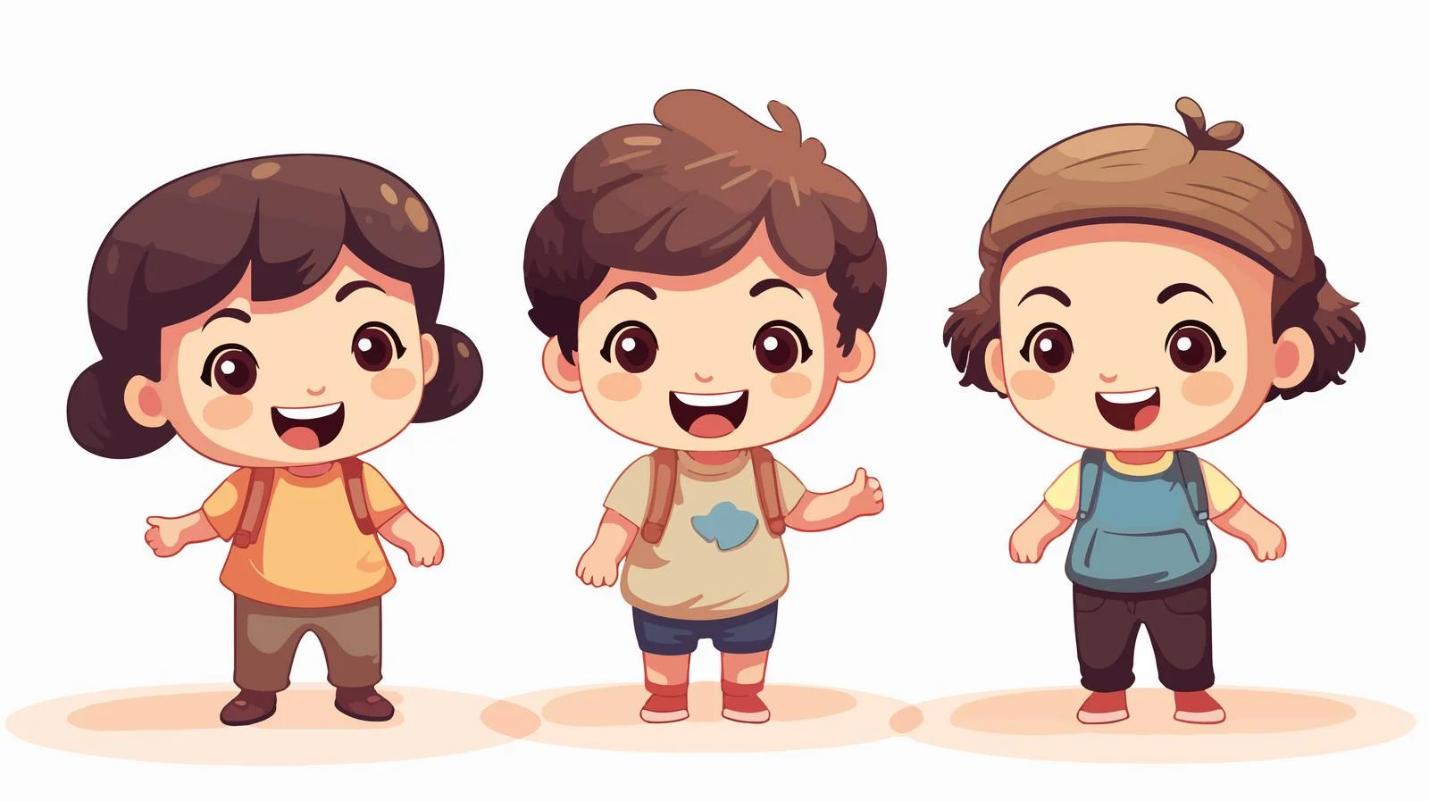 Children Enjoy Tablet Cartoon Playtime — free download from Dotvec