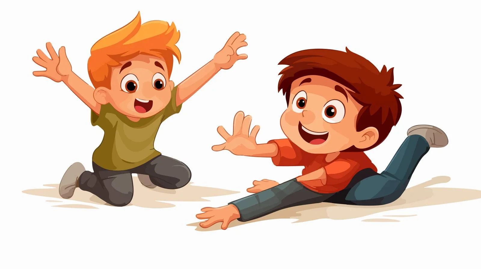 Helping Friend from Falling Down Car — free download from Dotvec