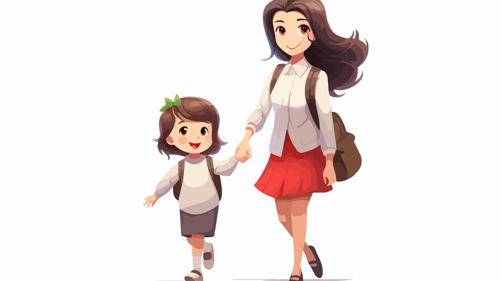 Excited School Day Debut with Mother — free download from Dotvec
