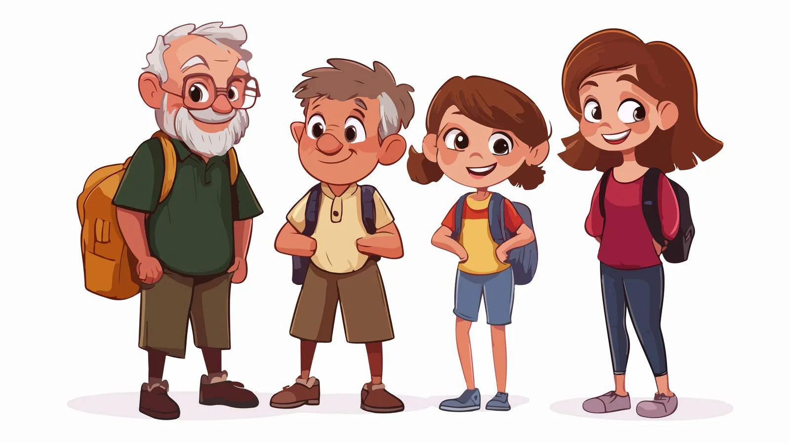 Joyful Family Moments Vector Illustration — free download from Dotvec