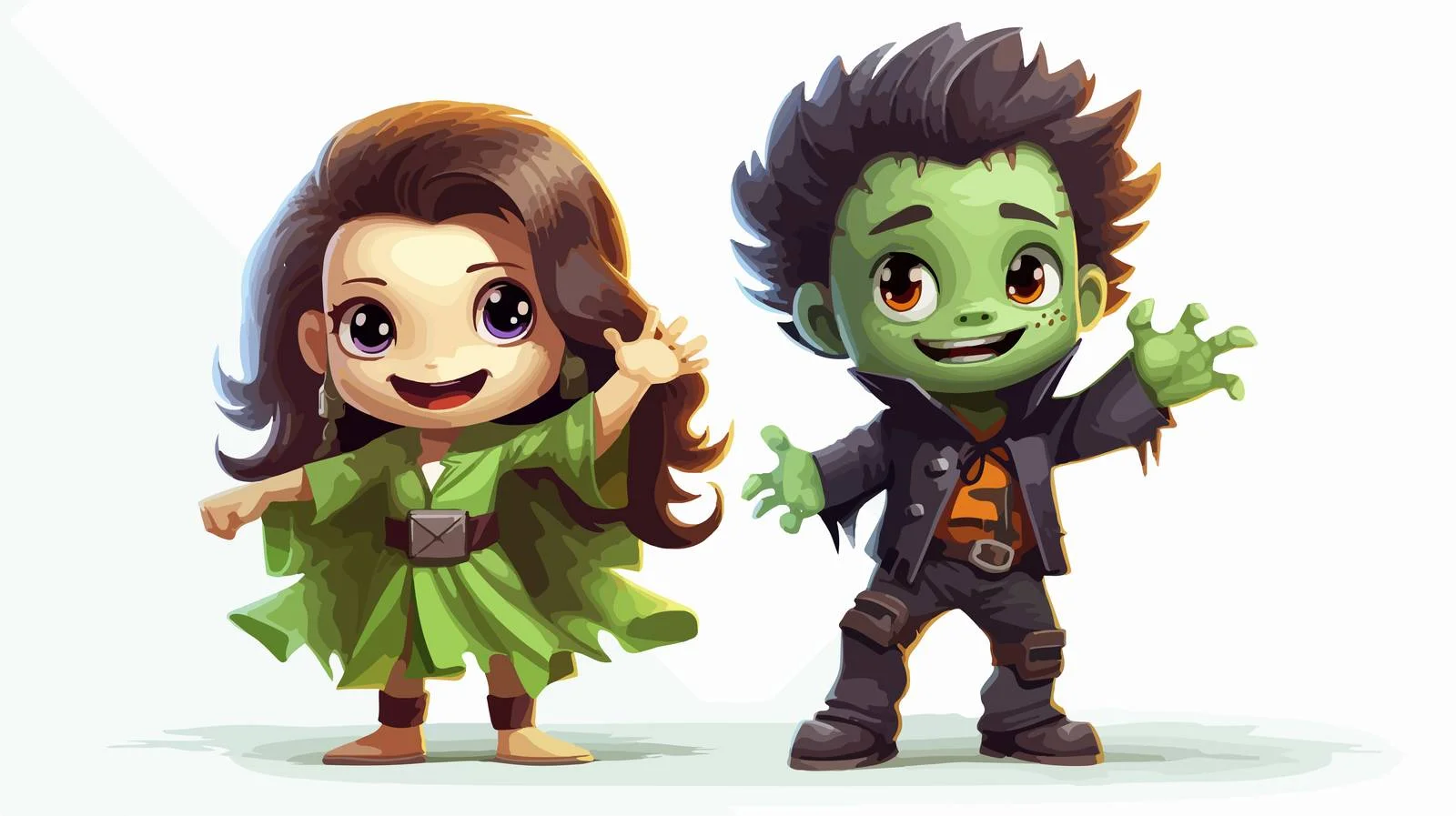 Joyful Kids Halloween Celebration — free download from Dotvec