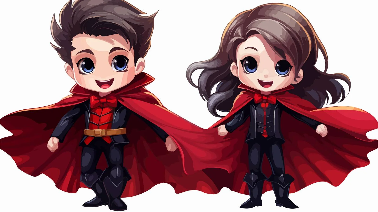 Children Celebrating Halloween Together — free download from Dotvec