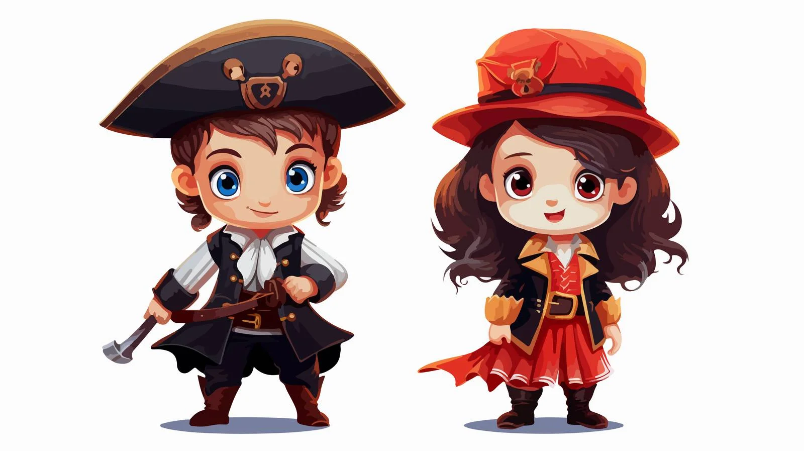 Kids Celebrating Halloween Together — free download from Dotvec