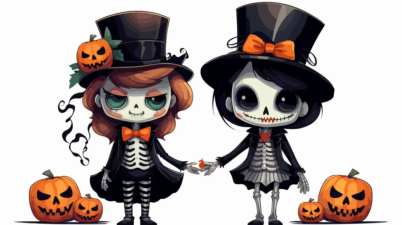 Joyful Kids Halloween Celebration — free download from Dotvec