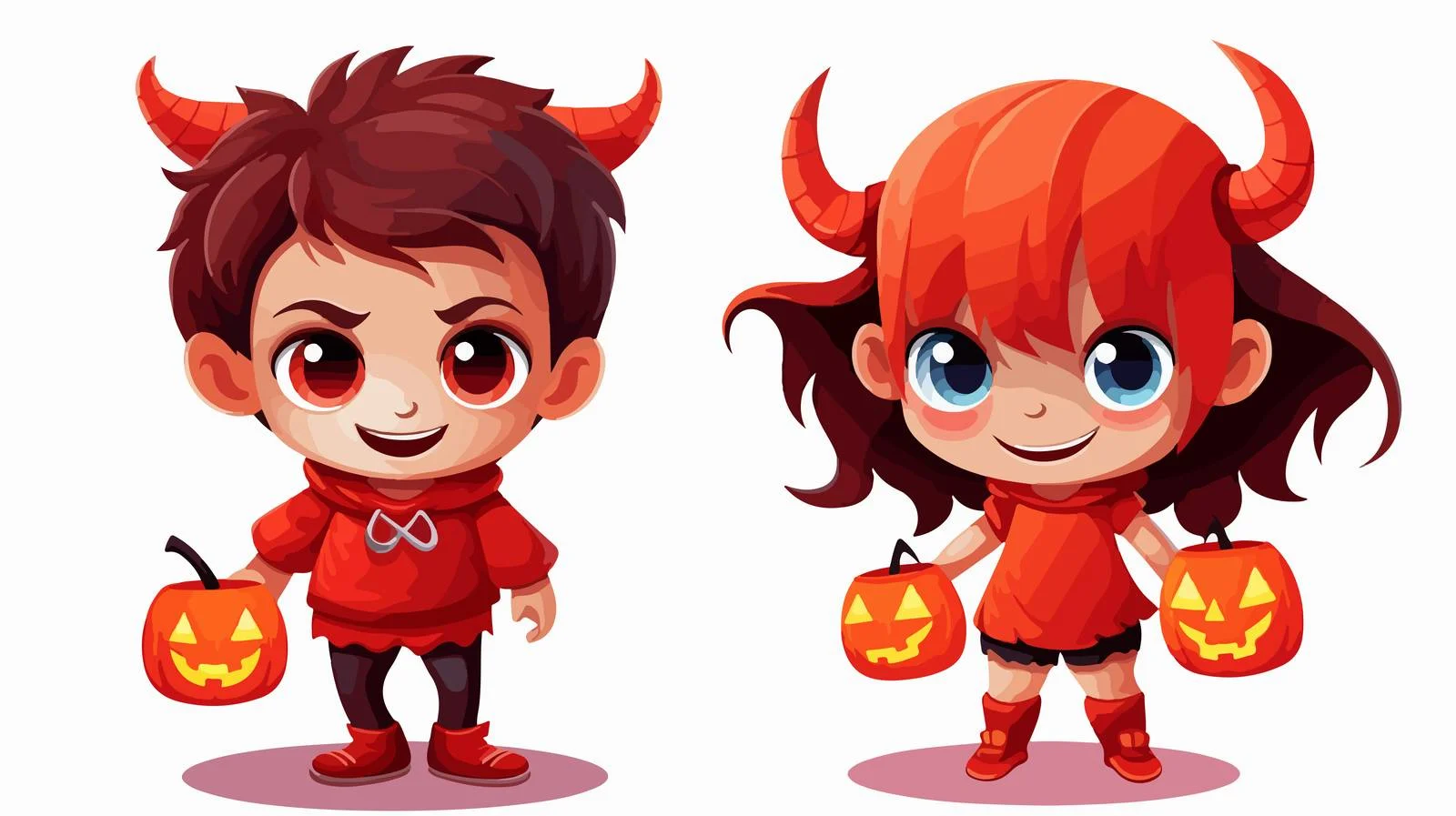 Kids Celebrate Halloween Costume Party — free download from Dotvec